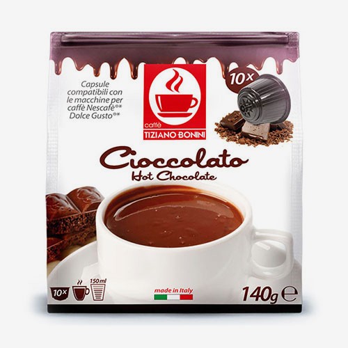 Cápsulas Bonini compatibles Dolce Gusto Chocolate
